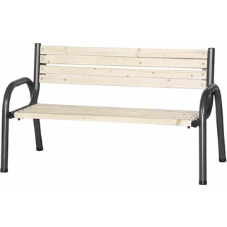 Siena Garden Holzbank 150 x 77 x 84 cm anthrazit/kiefer