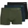 JACBASIC BAMBOO TRUNKS Schwarz Blau Grün M