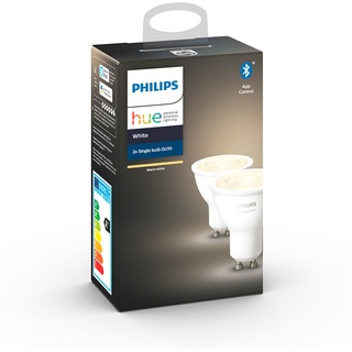 Philips Hue - Philips Hue White 6W Bluetooth GU10 Leuchtmittel 2 pcs. Philips Hue