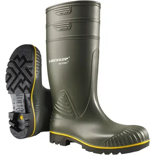 Dunlop Acifort Heavy Duty Gummistiefel Grün 48