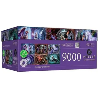 Trefl S.A. UFT Puzzle 9000- Fantasy Creatures"/ Anne Stokes with fee Mix 70%