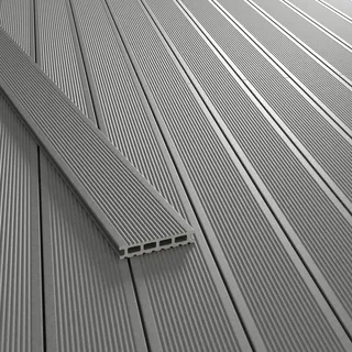 KOVALEX Terrassendiele Exklusiv 300 cm grau
