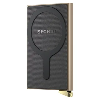 Secrid Cardprotector Fluted For Magsafe Kartenhalter beige