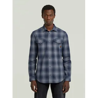 G-Star Slim Fit Langarmhemd Mehrfarbig M
