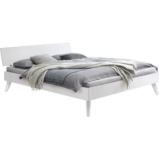 Hasena Bett Ancona 90 x 200 cm Holz Weiß