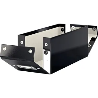 Leitz Click & Store WOW CD Aufbewahrungsbox 14,3 x 13,6 x 35,2 cm 1-tlg. schwarz