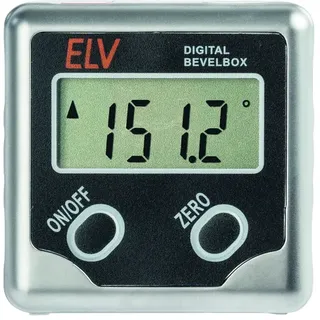 ELV Bevel-Box 360° Neigungssensor, digitale Wasserwaage