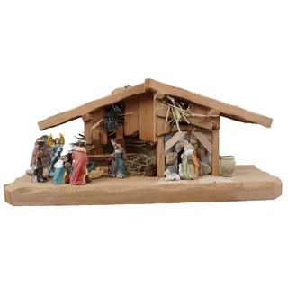 krippenursel Bezaubernde Weihnachtskrippe Kalchreuth inkl. 11-tlg. Figurensatz K 111