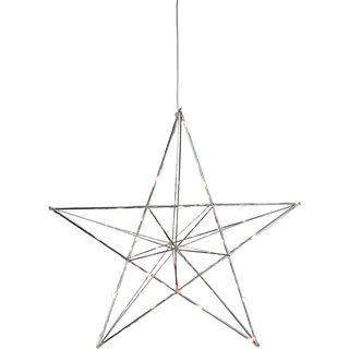 EGLO Weihnachtsstern hängend Metall warmweiß