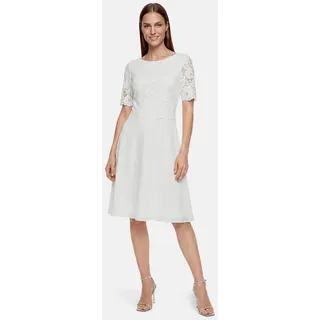 Vera Mont Cocktailkleid Mini Spitze Offwhite 50