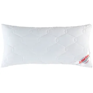 schlafgut Schlaf-Gut Microfaserkissen 40 x 80 cm Weiß