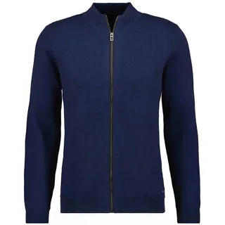 Collegejacke RAGMAN, Herren, Gr. S4648, blau (marineblau), 95% Baumwolle 5% Kaschmir, Jacken Collegejacke