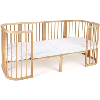 Waldin Erweiterung auf 174cm für Babybett 7in1, KEIN Bett,
