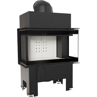 Kratki Kamineinsatz NBC 680/280 Stahl Schwarz