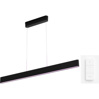 Philips Hue Ensis Pendelleuchte White and Color Schwarz + Dimmer