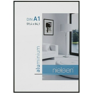 Nielsen Alurahmen Classic  (DIN A1 / 59,4 x 84,1 cm, Schwarz)