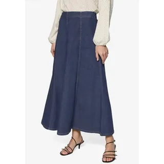 Zero Maxirock Damen Blau 44