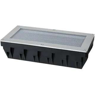 Paulmann Solar LED Bodeneinbauleuchte Edelstahl 4,9 cm 32 lm IP67 grau