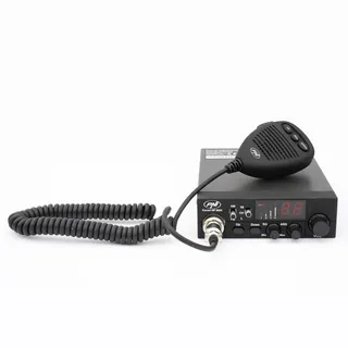 PNI CB PNI Escort HP 8024 mit einstellbarem ASQ und Netzteil 12V-24V