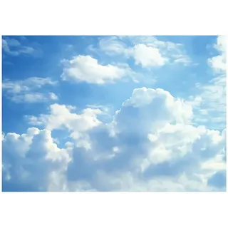 WallArena Fototapete Himmel Wolken Vlies Tapete Wohnzimmer 400x280 cm,