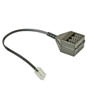 goobay TAE Adapter NFN-RJ45 0,2m,sw,St/Bu 68024