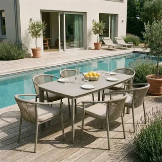 Idimex TAVOLO Set 6-tlg. Champagner