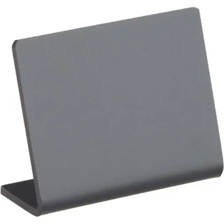 10 L-Aufsteller Kreidetafel, schwarz Querformat | 50 x 40 mm, PP