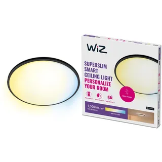 WIZ SuperSlim Deckenleuchte 16W schwarz