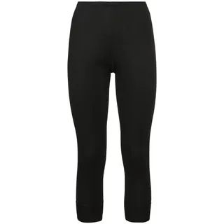 Odlo Active Warm Eco 3/4 Leggings Schwarz XS