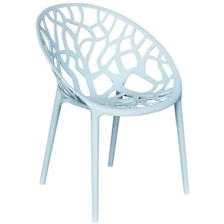 LC Garden VOMO Stapelstuhl 60,5 x 58 x 79 cm blau/rosa