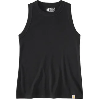 CARHARTT Top, "Zellulosefaser Series Fitted Ribbed Tank schwarz, XS