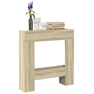 vidaXL Kaminumbauschrank 81 x 18 x 82 cm Sonoma-Eiche