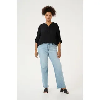 KAFFE Curve Regular-fit-Jeans Jeans KCkanna Große Größen blau 46