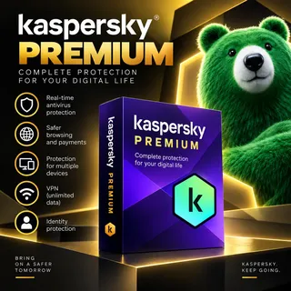 Kaspersky Lab Kaspersky Premium 2025 10 Geräte / 1 Jahr ESD