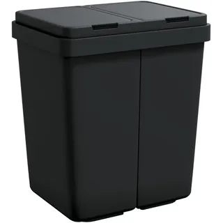 deluke Mülleimer 50 l Grau