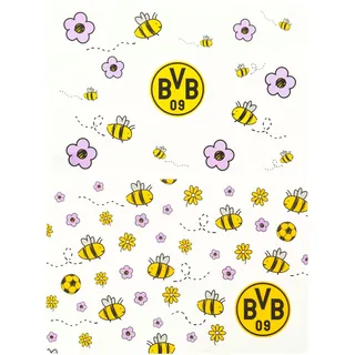 BVB Platzset für Kinder, 2er Set, Weiß