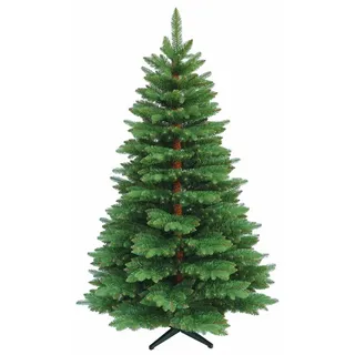 RS Trade Künstlicher Weihnachtsbaum Weihnachtsbaum "Forest Line" PE/PVC 23012 grün 150 cm