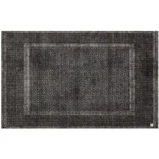 Barbara Becker Fußmatte Square, Schmutzfangmatte, für Eingangsbereich Wohnungstür, Fußabstreifer, Türmatte, Anthrazit, 50 x 70 cm