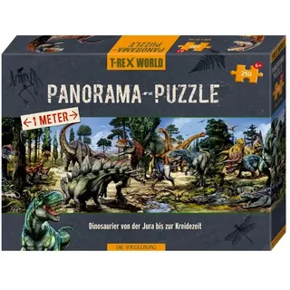 Die Spiegelburg 17548 Panorama-Puzzle T-Rex World (250 Teile)