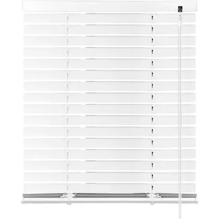 S SIENOC Aluminium Jalousie Weiß B80xH130cm Venetian Blinds Jalousie ohne Bohren inkl. Klemmclips