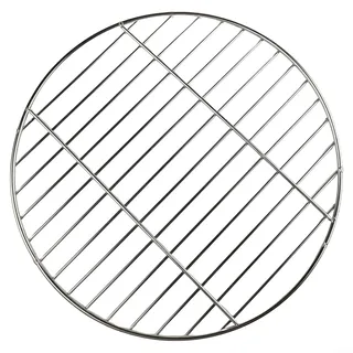 Momfin Grillrost, Ersatzteile, Edelstahl, rund, für Camping und Kochen im Freien, 30 cm/35 cm/40 cm Durchmesser (40 cm)