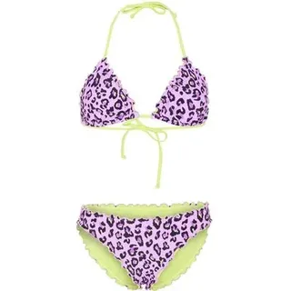CHIEMSEE Bikini-Set mit Wellenkante, Größe 42 A/B in Lila 15-3214 Orchid