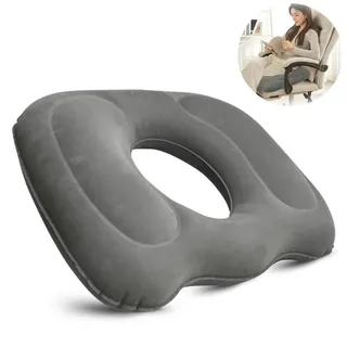 45 X 39 Cm Aufblasbares Hämorrhoiden-sitzkissen ‚Äì Rundes Orthopädisches Sitzkissen Mit Pumpe, Orthopädisches Kissen, Lindert Hämorrhoiden, Steißbeinschmerzen Oder Schmerzen Nach Der Geburt