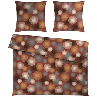 Esposa Bettwäsche, Braun, Textil, 200x200 cm, pflegeleicht, hautfreundlich, Schlaftextilien, Bettwäsche, Bettwäsche, Übergrößen-Bettwäsche