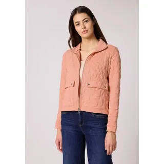 STREET ONE Leo Strukturjacke - Orange