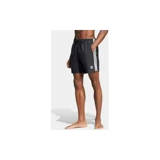 3-Streifen Schwimmshorts schwarz S