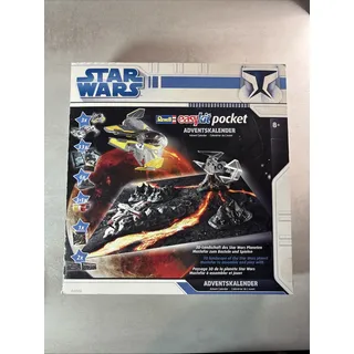 Revell Star Wars Advent Calendar with Starfighters, Interceptor + Mustafar OVP