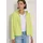 Teddy-Jacke mit Kapuze in Unifarbe Citrin Green S 38