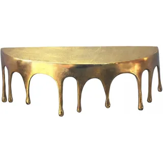 FineBuy Hängeregal 45 x 20 x 20 cm Gold