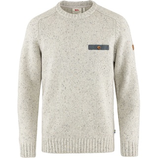 Fjallraven 84139-113 Lada Round-Neck Sweater M/Lada Round-Neck Sweater M Sweatshirt Herren Chalk White Größe XL